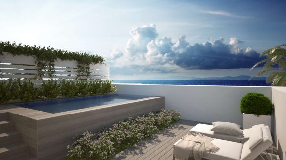 La Finca Town house for sale_swimmimg pool roof terrace_Realista Quality Properties Marbella