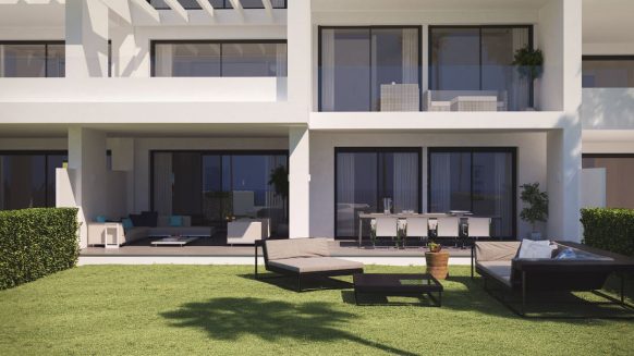 Las Terrazas de Atalaya_ground floor with extensive garden_ Realista Quality Properties Marbella