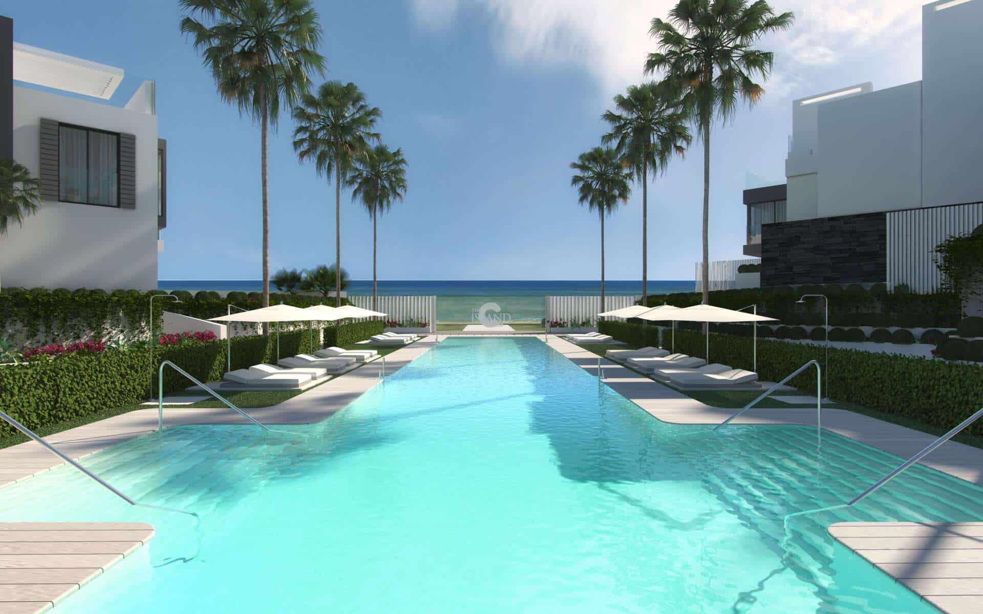 Luxury modern new built penthouse in The Residences Estepona for sale