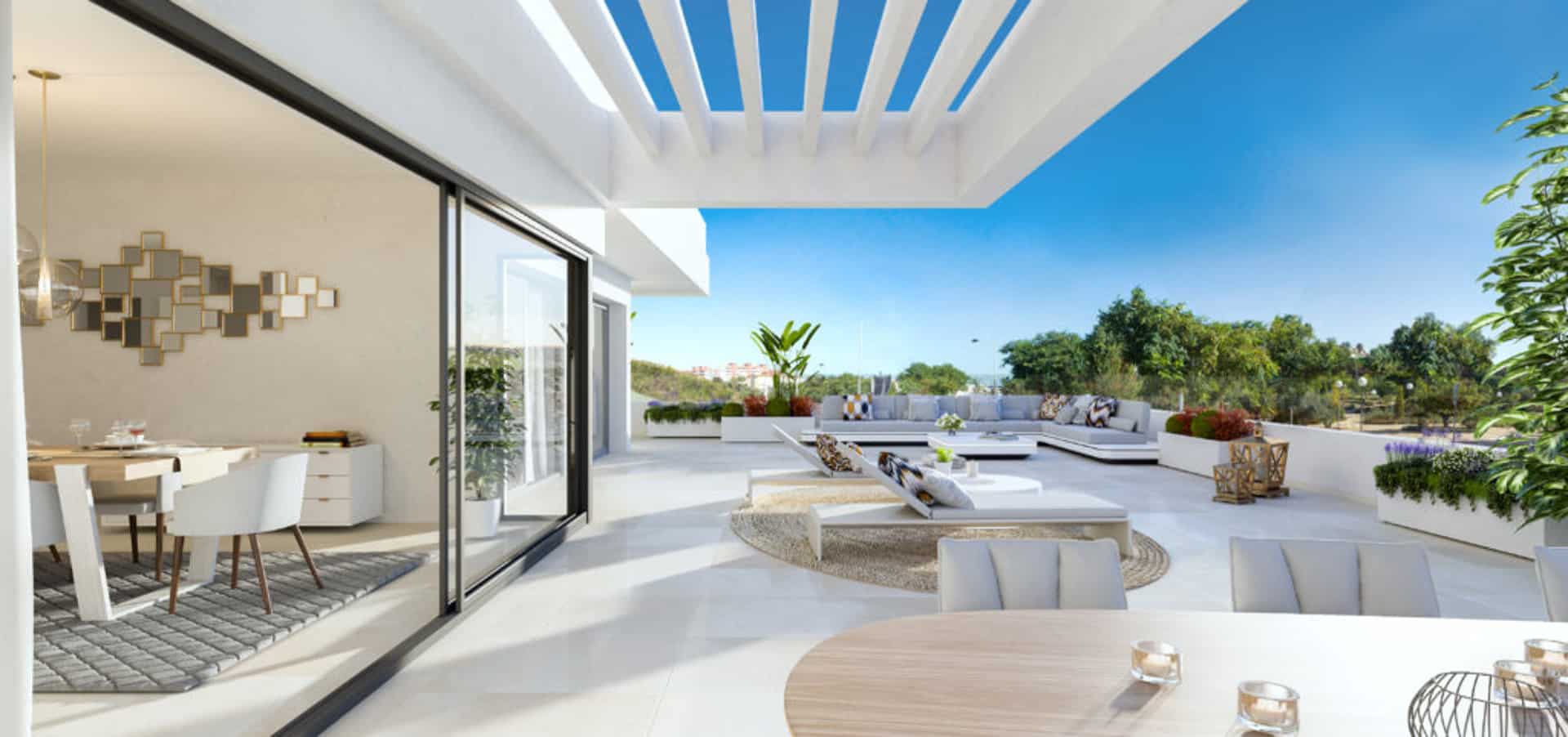 South Bay Estepona nuevo y moderno ático de 3 dormitorios con increíbles vistas al mar a poca distancia del centro de la ciudad