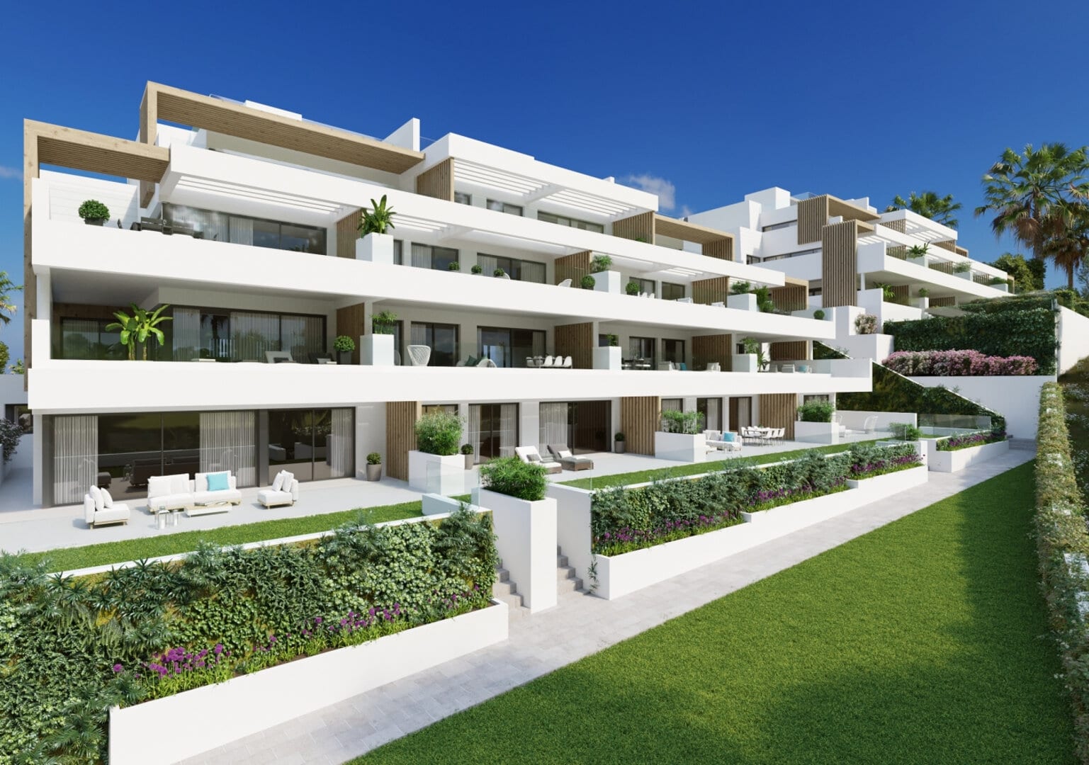 LIF3 Estepona apartamento de 3 dormitorios y una gran terraza con vistas a la ciudad y el mar a poca distancia del centro de la ciudad vieja
