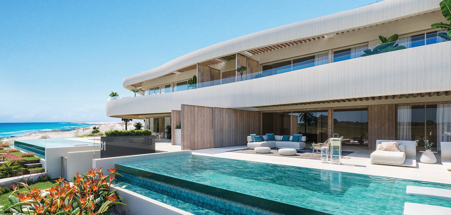 Ático en Dunique, La Nueva Urbanización de Lujo en Primera Línea de Playa en Marbella Este