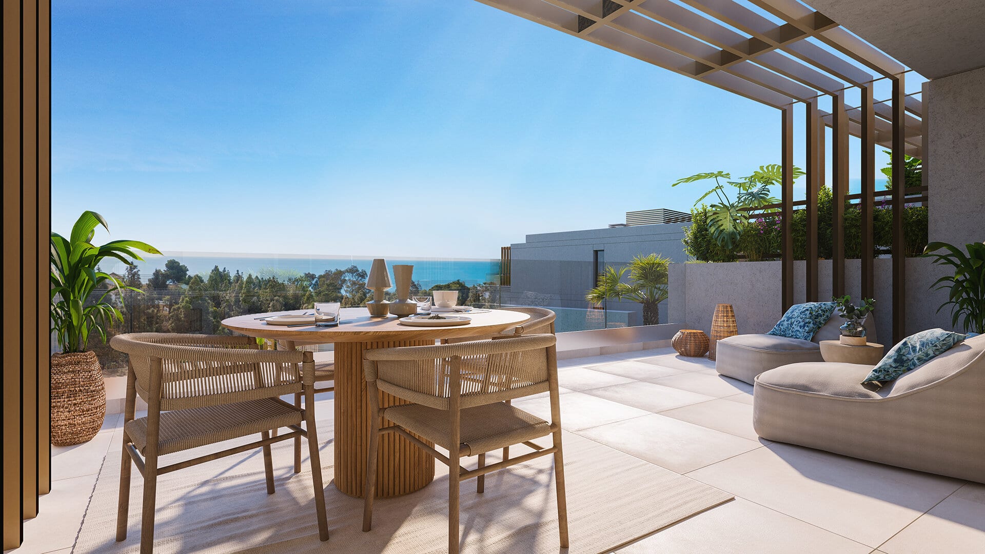 ¡Vistas al Mar! Evergreen Homes Casa de lujo de 4 dormitorios junto al campo de golf El Chaparral en Mijas Costa