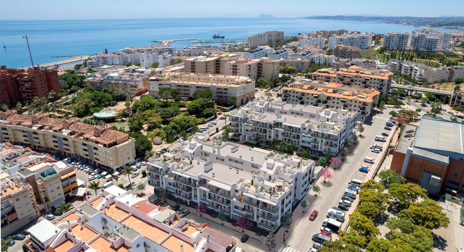 Nuevo Centro de Estepona Ático de 3 Dormitorios en Isidora Living con Piscina y más Instalaciones in situ…