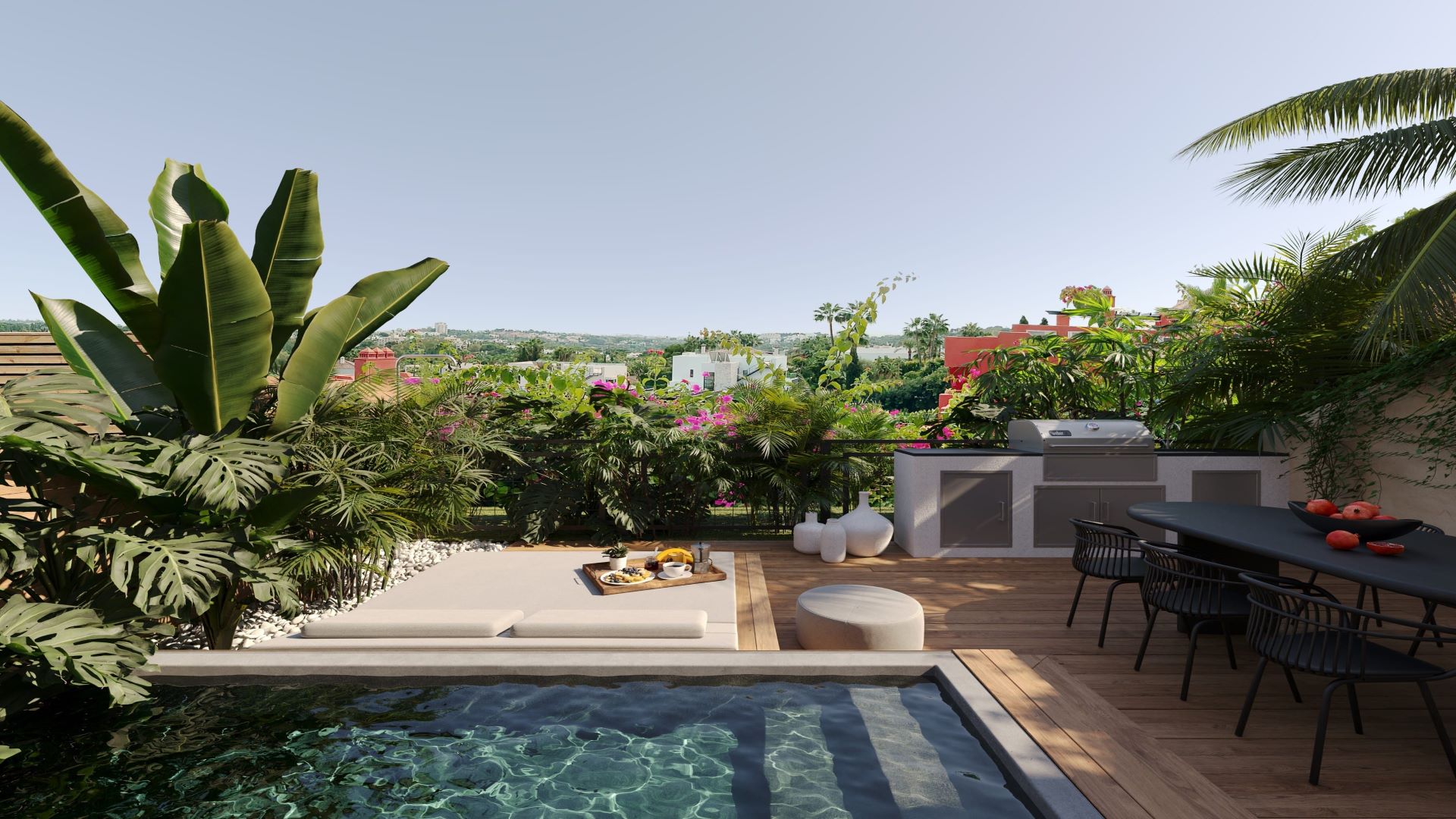 Impresionante Apartamento con Vistas al Mar y a la Montaña Rodeado de Campos de Golf en Nueva Andalucia