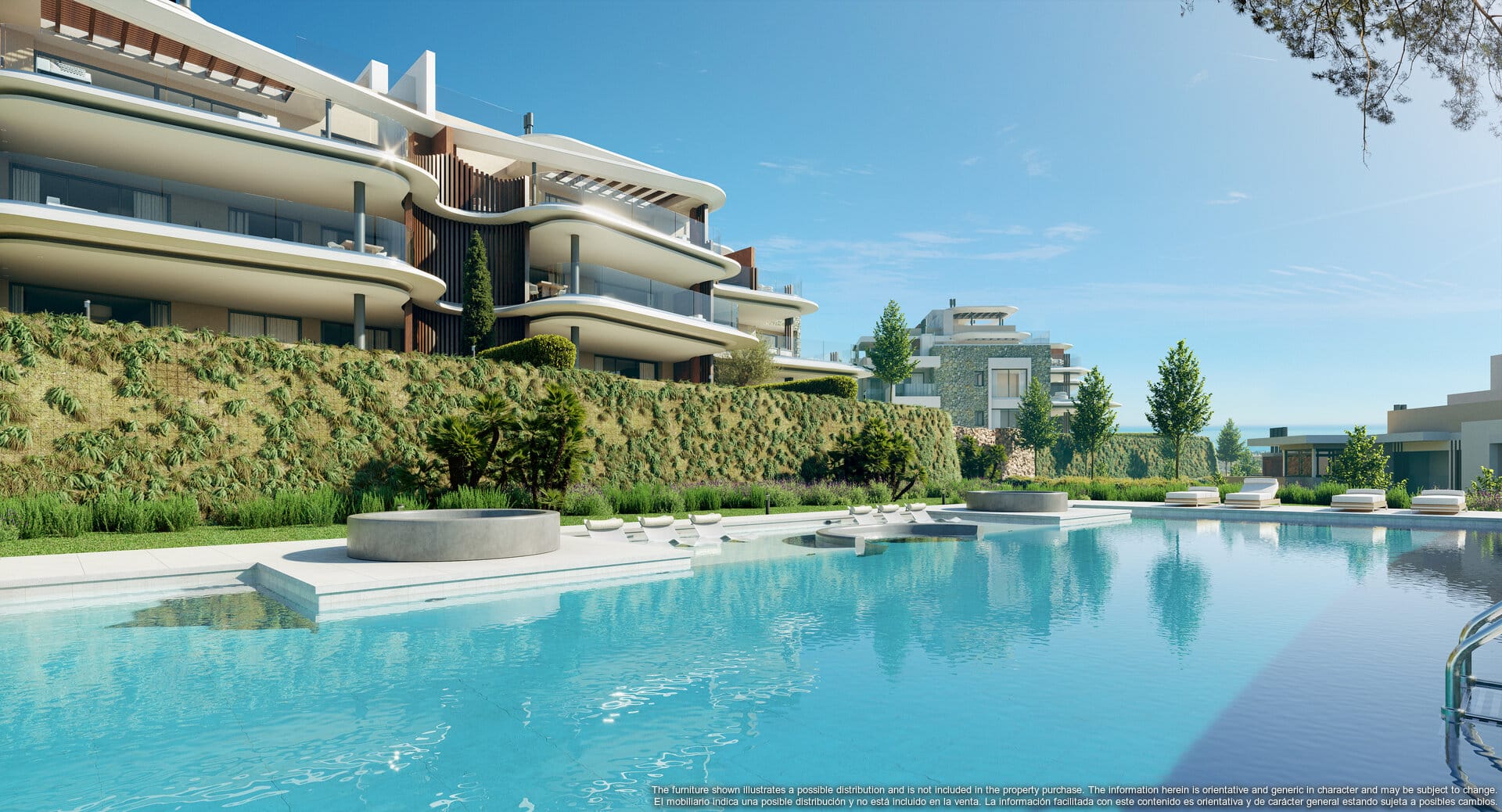 Precioso Apartamento de Dos Dormitorios y Despacho en Planta Baja con Espectaculares Vistas en Nuevo Sabinas Real de La Quinta