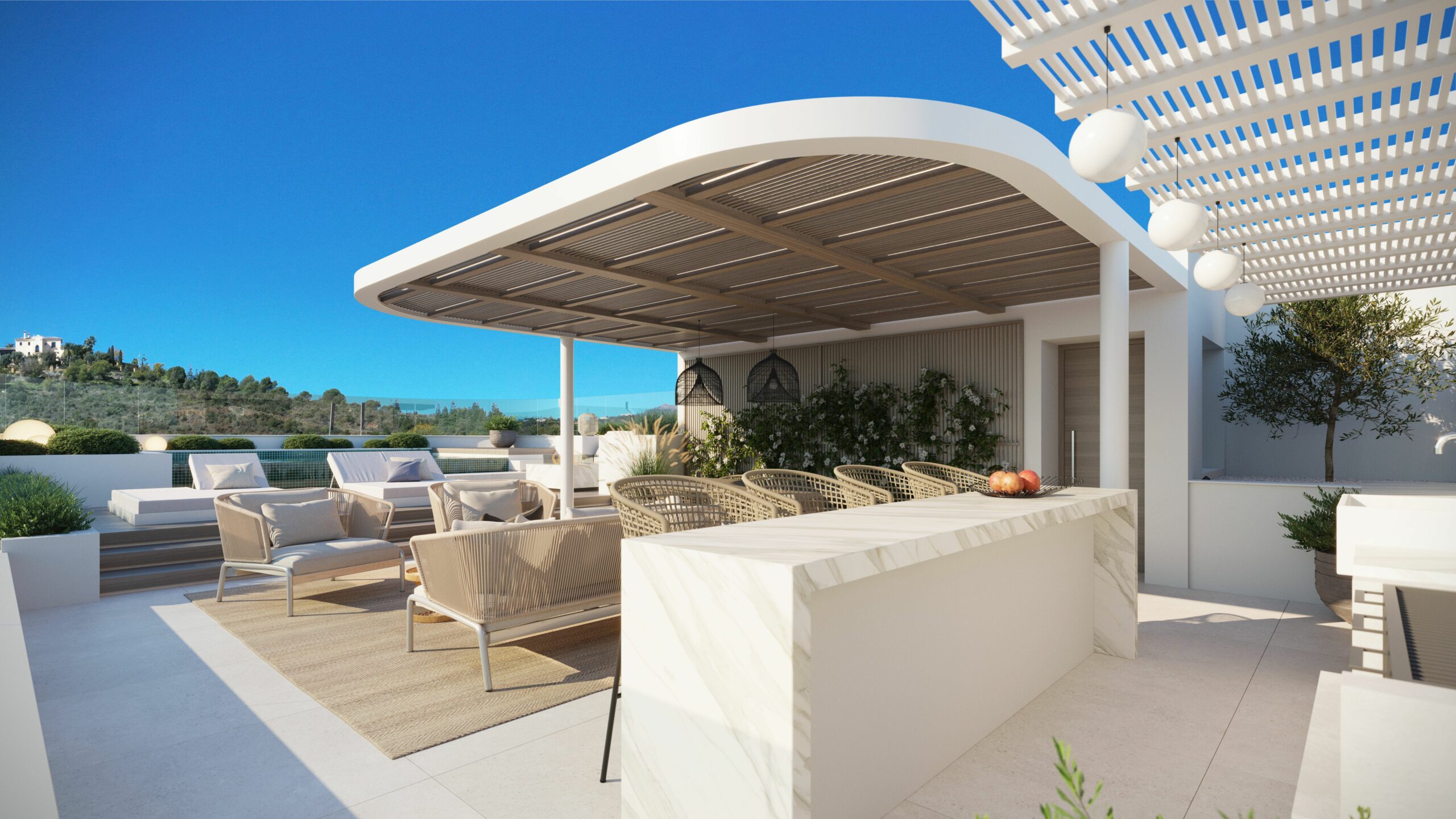 Ático de lujo con impresionantes vistas al mar en The View Marbella
