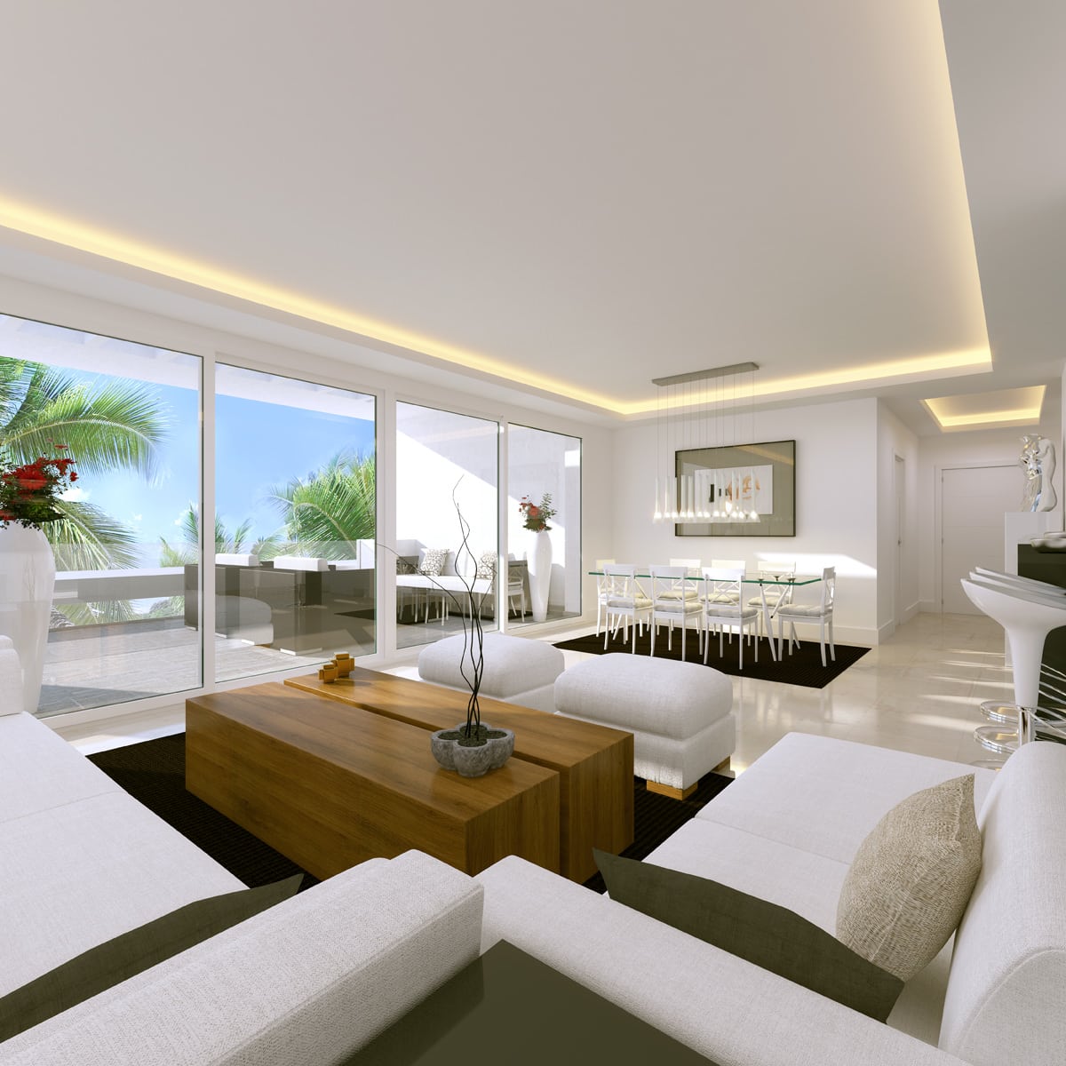Atalaya Hills nieuw, modern appartement te koop in Benahavis Marbella