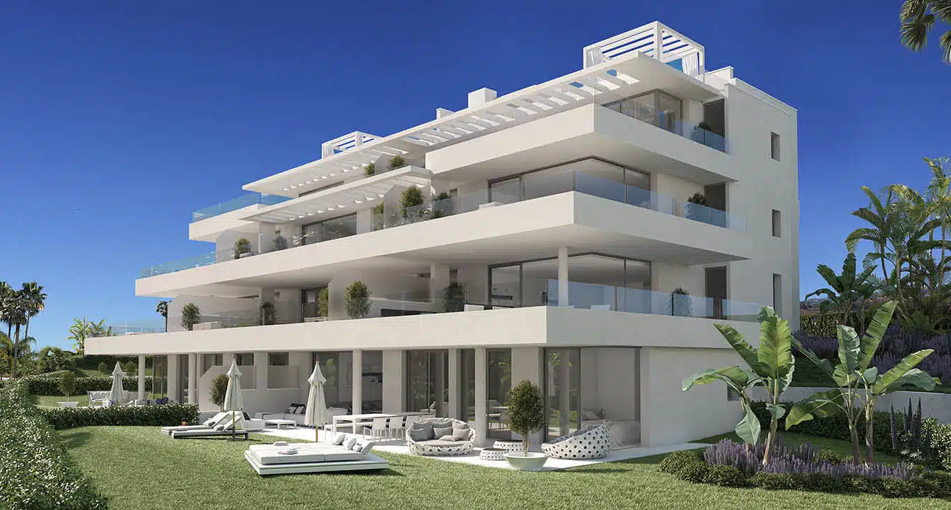 Cataleya Estepona nieuwbouw appartement met ruim terras, klaar voor bewoning