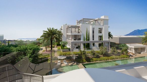 nieuw penthouse te koop EsteponaLos Flamingos Golf benahavis_realista Quality Properties marbella