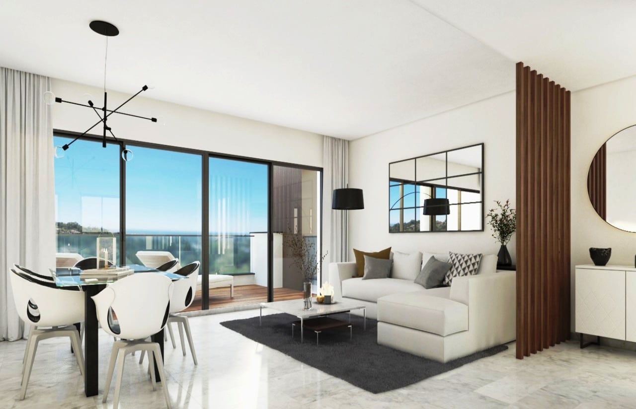 Nieuw 4-slaapkamerappartement met panoramisch uitzicht te koop Alborada Homes Marbella