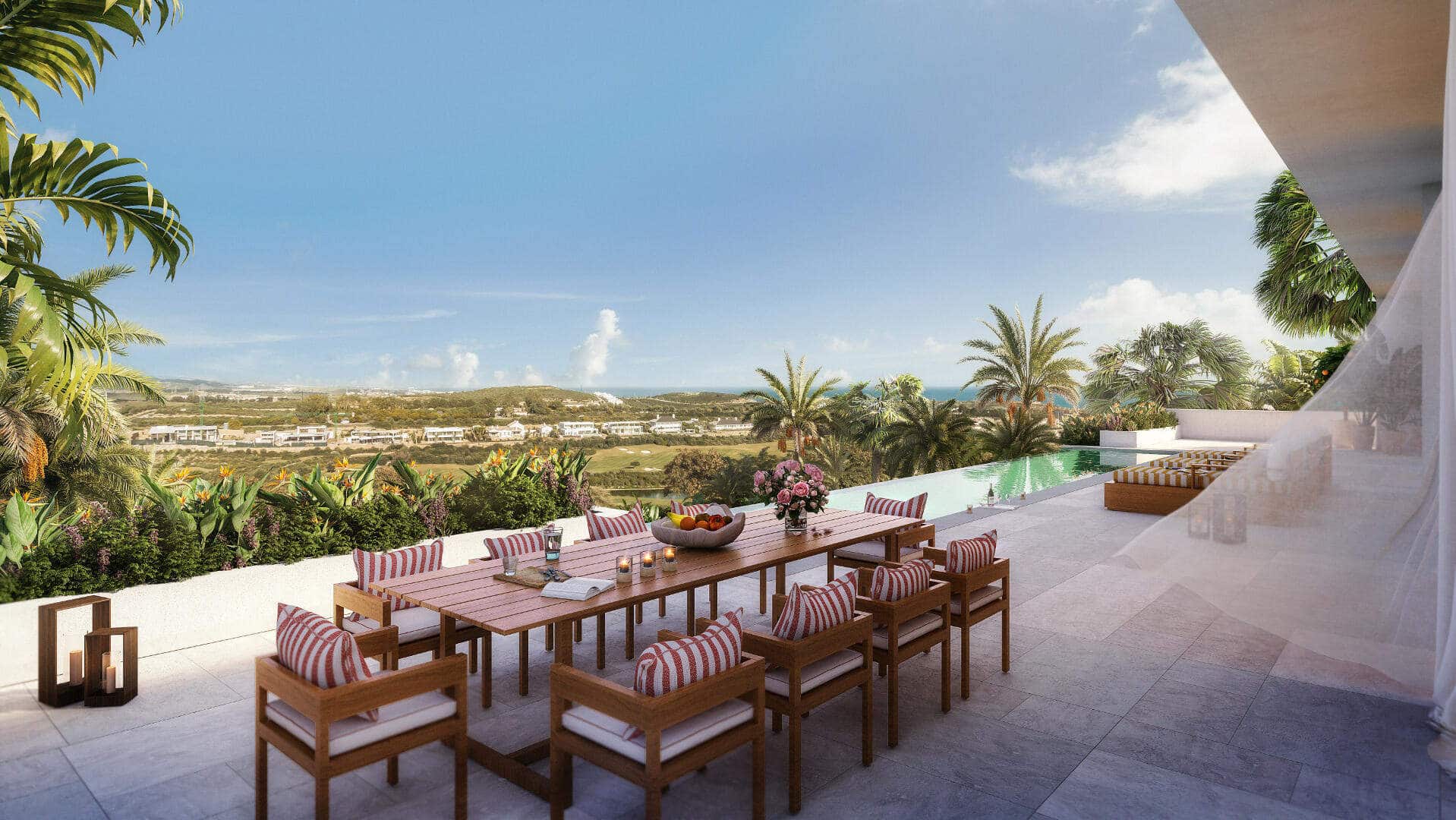 Las Albercas State of the art 4 bedroom “mini villas” in Finca CorteSin Golf