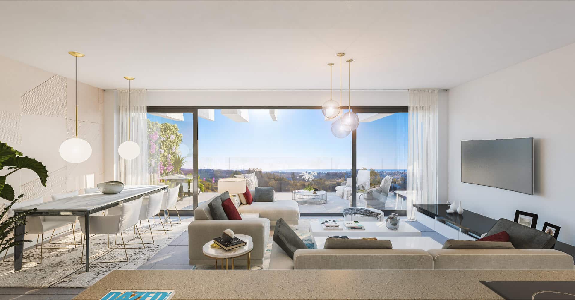 Oasis 325 Estepona nieuw appartement met zeezicht klaar voor bewoning