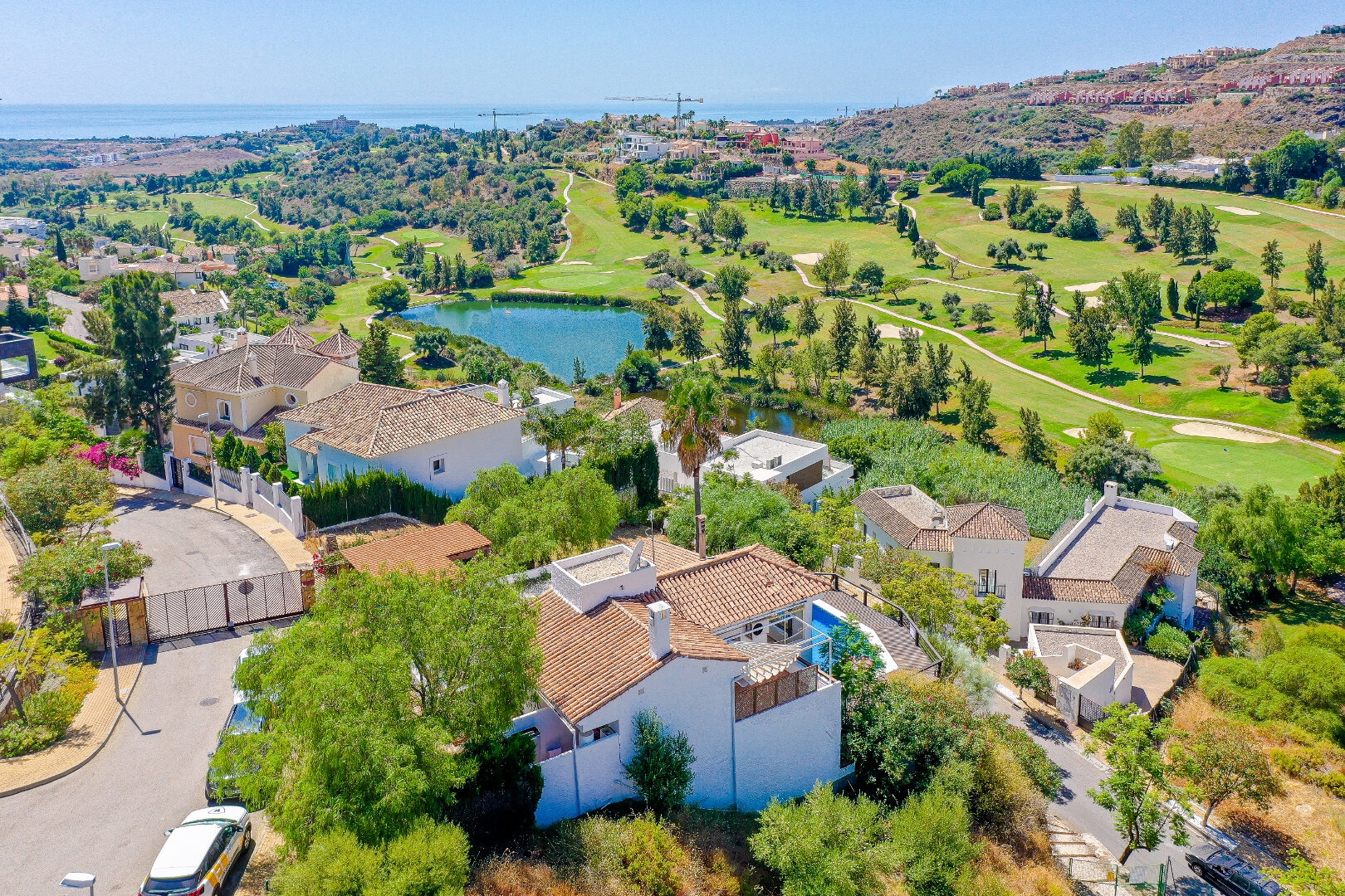 Prachtige hervormde villa in La Alqueria, Benahavis