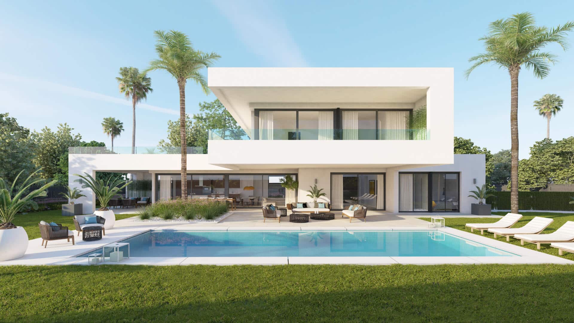 Moderne villa Los Olivos Nueva Andalucia Marbella