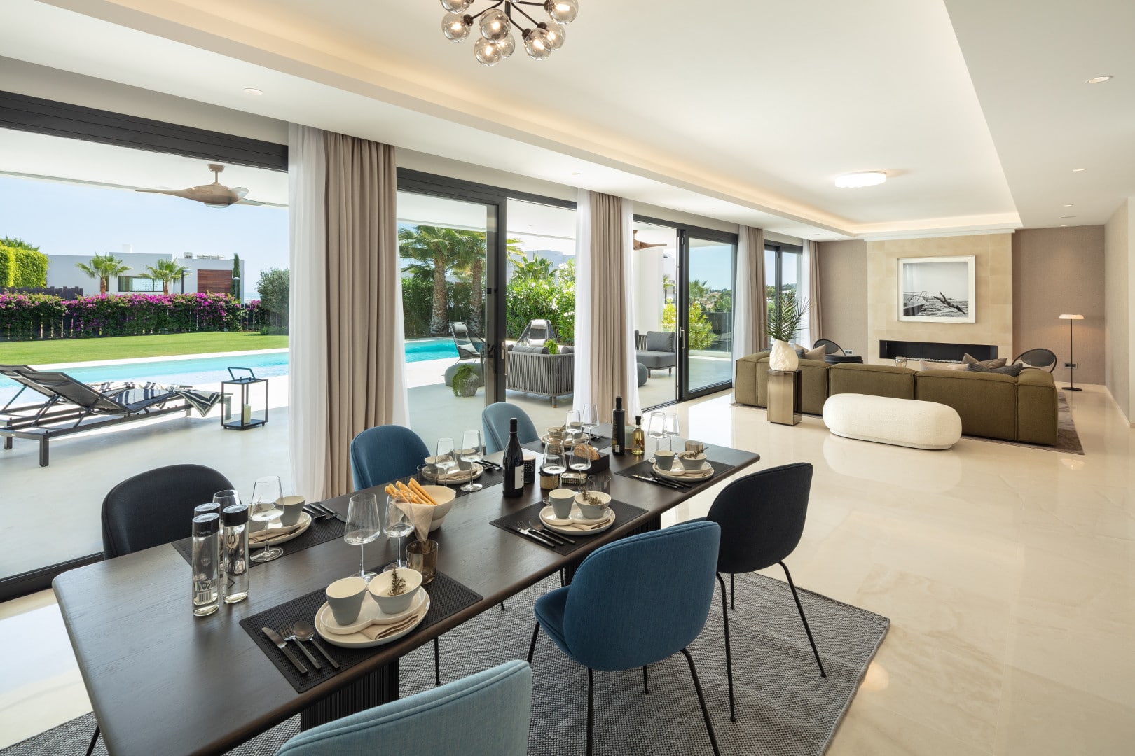Moderne villa in Los Olivos Nueva Andalucia Marbella