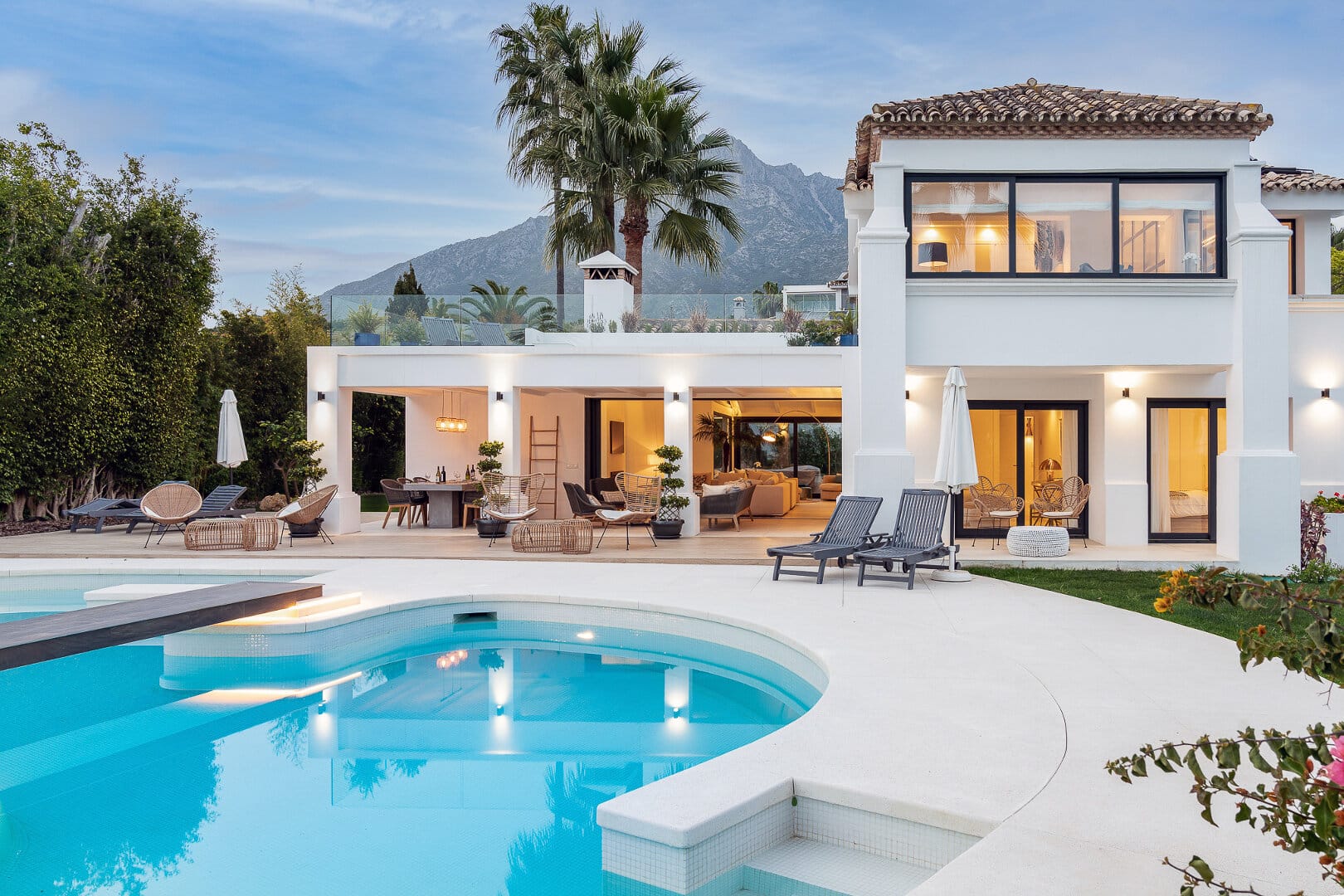 Stylish Scandinavian style villa in Rocio de Nagueles, Golden Mile Marbella