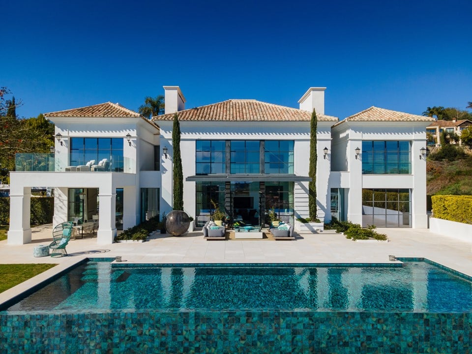 Ongeëvenaarde luxe villa in Los Flamingos Golf Resort, Benahavis