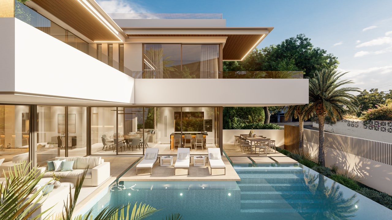 Exclusieve villa op loopafstand van het strand in de bevoorrechte locatie van Cortijo Blanco, San Pedro de Alcantara Marbella