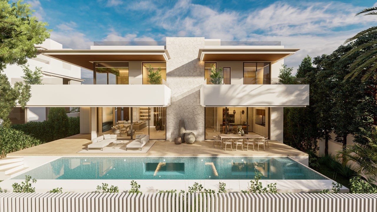 Elegante en moderne eigentijdse luxe villa in de omgeving van Cortijo Blanco, Marbella