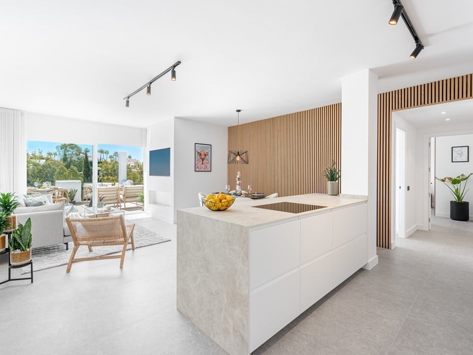 Hoekappartement met 3 slaapkamers en prachtig zeezicht in Puerto del Almendro