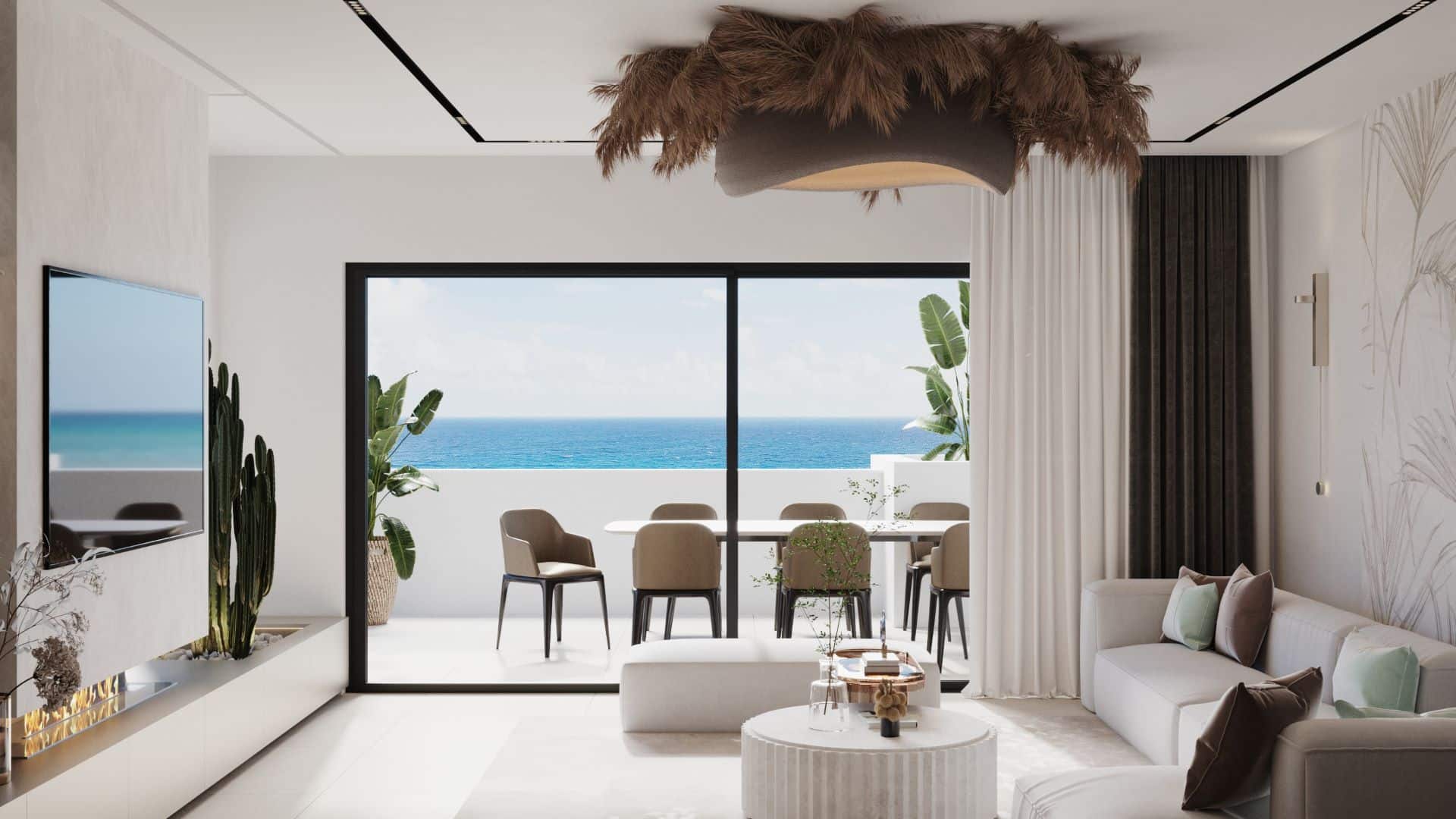 Elegant en modern appartement aan het strand in een exclusief project in Costalita del Mar.