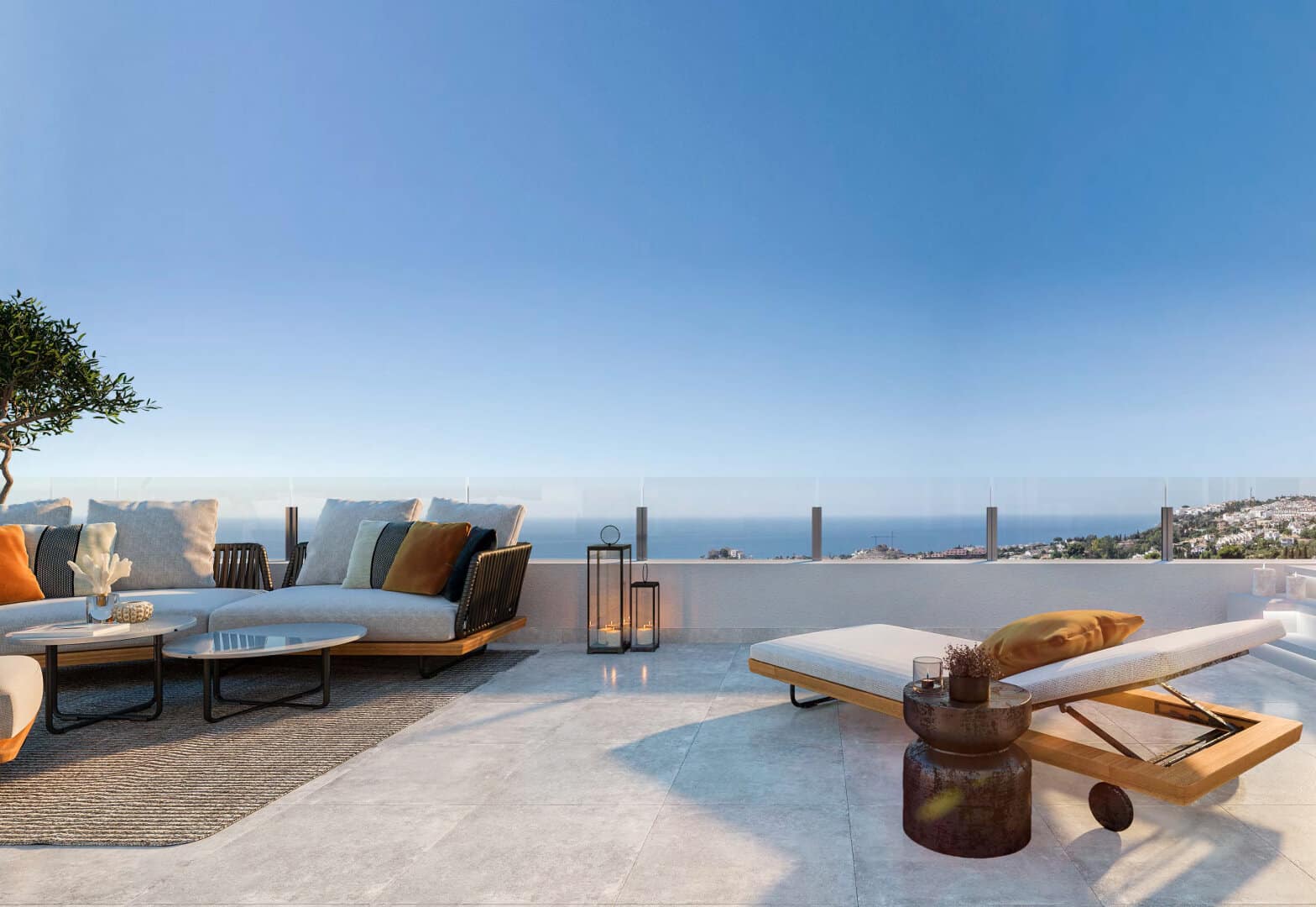 Nieuw Penthouse met Solarium en Panoramisch Zeezicht in Mane Residences, Benalmádena