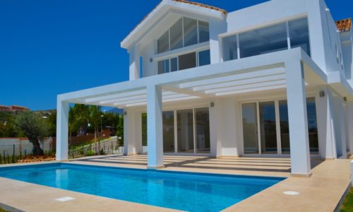 benahavis majestic modern homes for sale pool