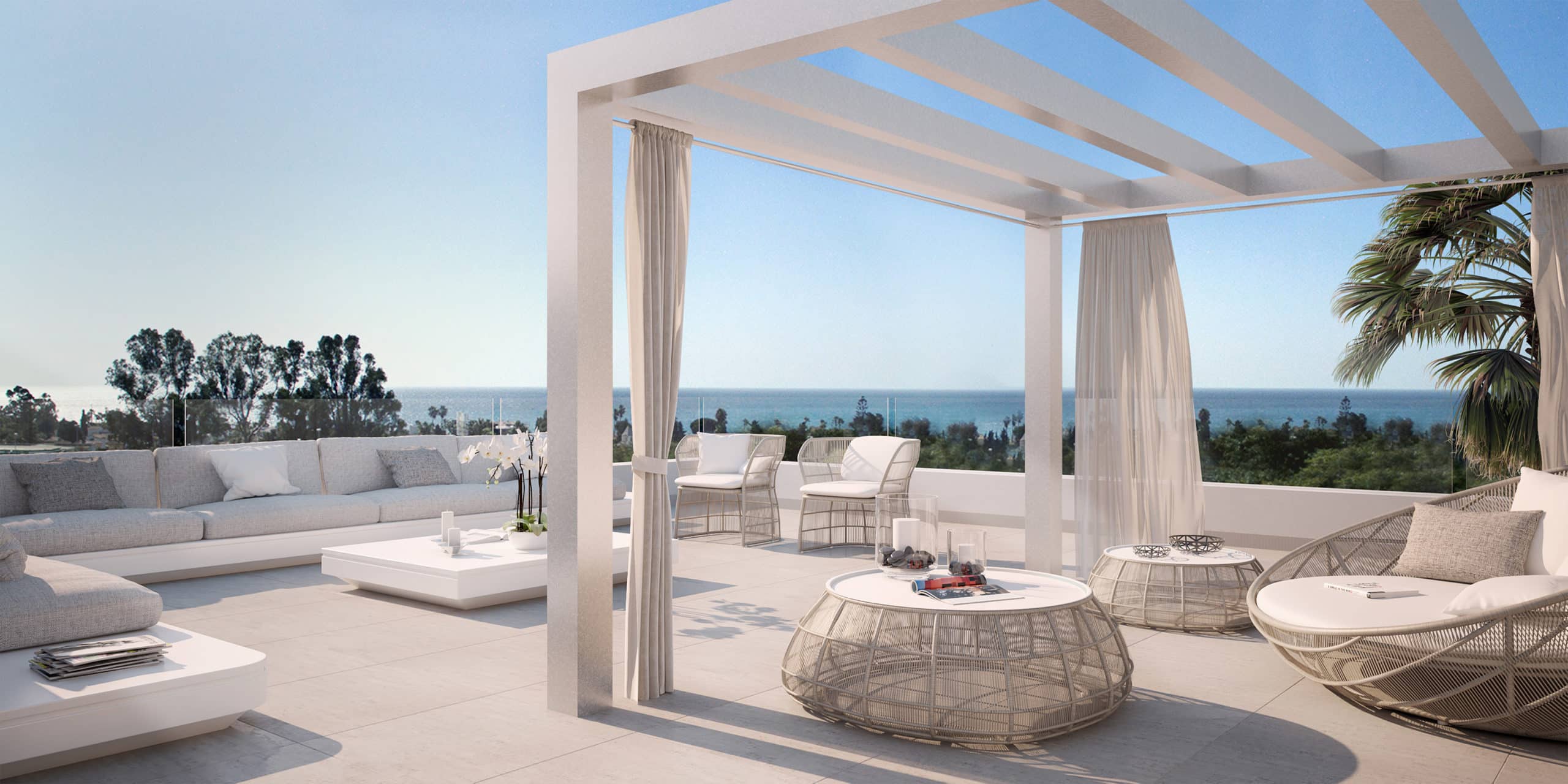 Off plan luxury penthouse for sale in Belaire Estepona