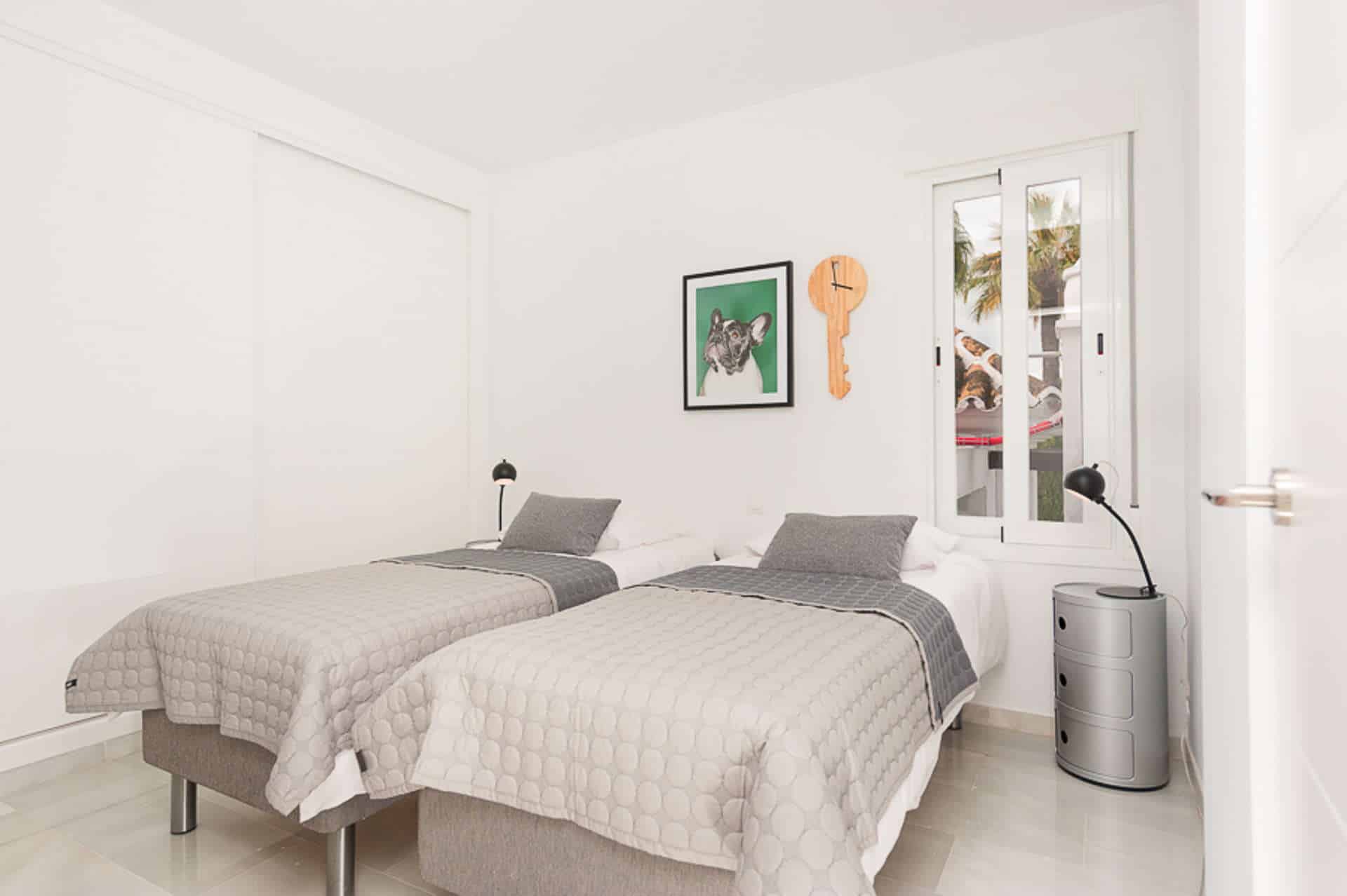 Ivy Residence 3 Bedroom Apartment Walking Distance To Puerto B Ivy Residence Nueva Andalucia Guest Bedroom I Realista Quality Properties Marbella