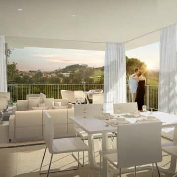 New development Cala de Mijas luxury three bedroom apartments in LOTUS Jardinana Picture 1