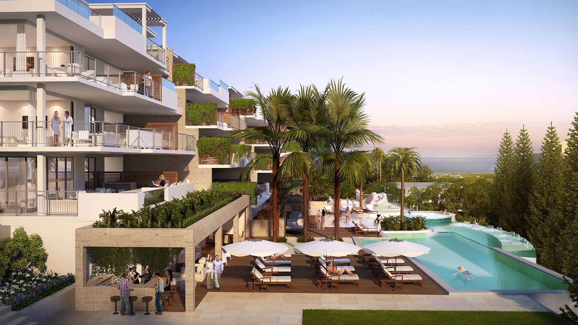 Now for sale LOTUS Jardinana! New development of apartments and penthouses with sea views