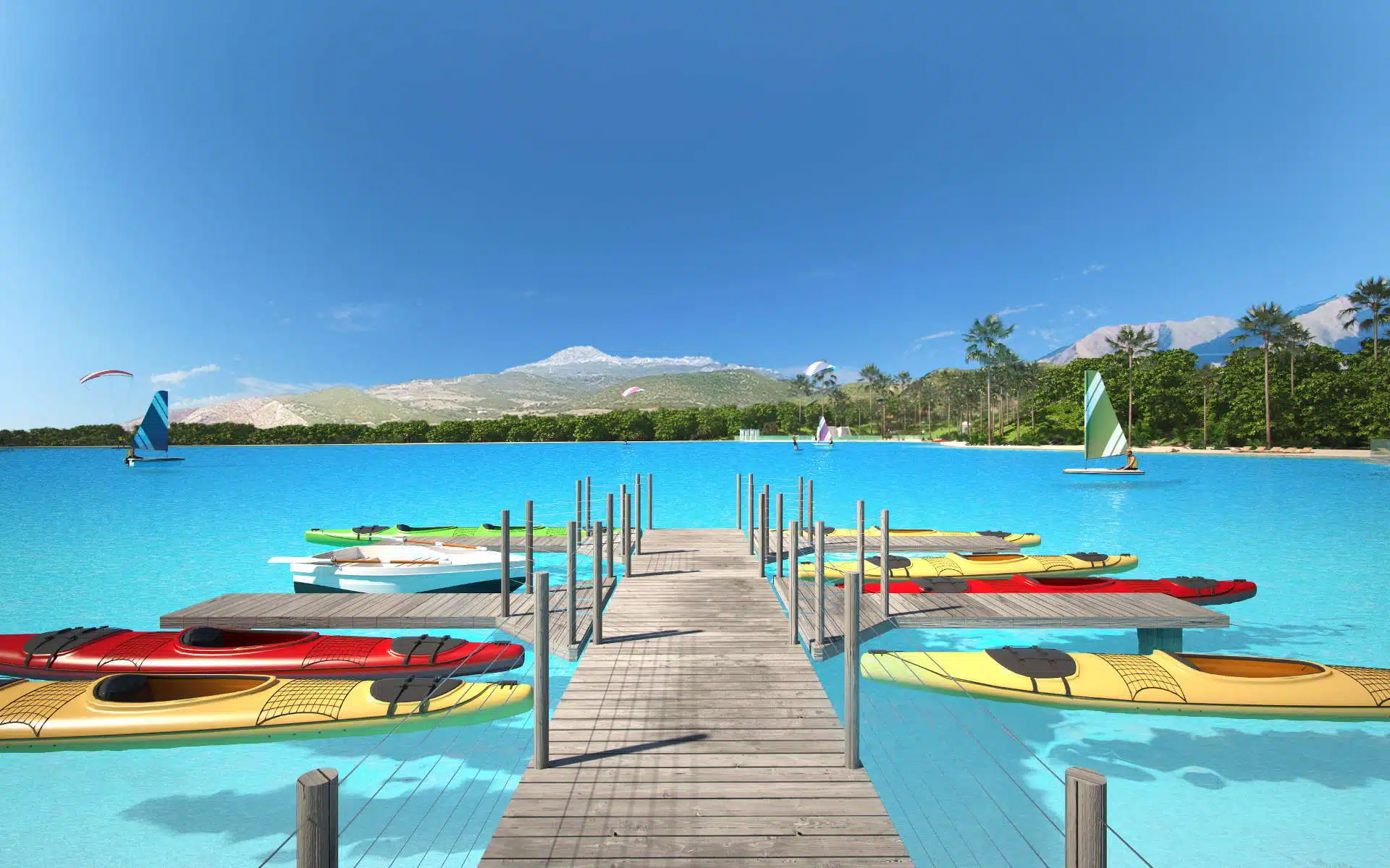 New modern Estepona apartment in Alcazaba Lagoon, delivery summer 2020