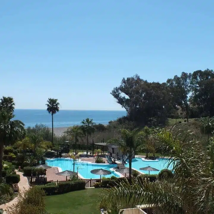 Exclusive 2 bedroom front line beach apartment in Bahia del Velerin Estepona Picture