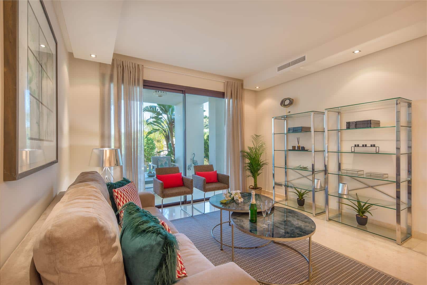 Furnished Ground Floor Apartment With Garden Benahavis