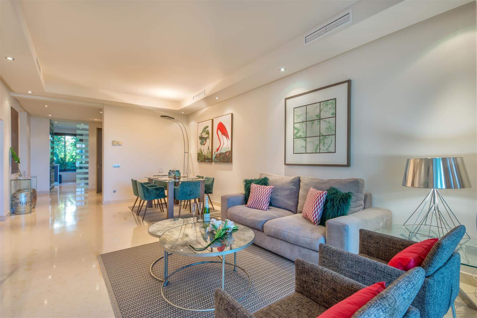 Furnished Ground Floor Apartment With Garden Benahavis