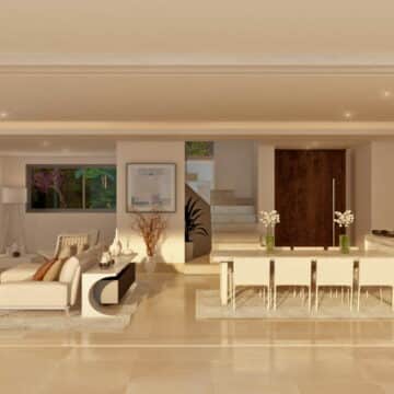 Modern contemporary 4 bedroom villa in La Finca de Marbella Rio Real Golf Picture 12