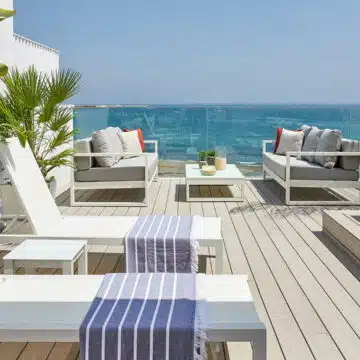 The Island Estepona Front line Beach townhouses on the New Golden Mile Picture 1