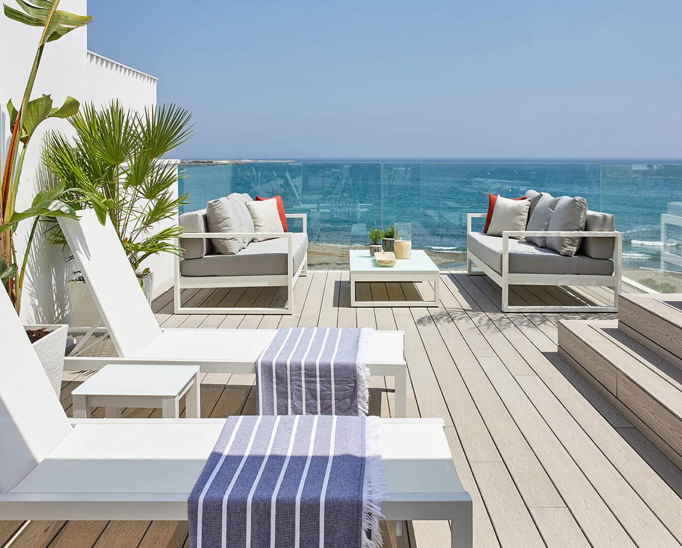 The Island Estepona beachfront townhouse luxury and at walking distance to the harbor and town centre