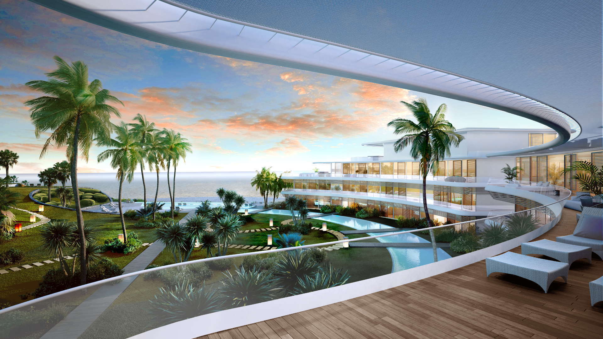 The Edge Estepona new build frontline beach apartment