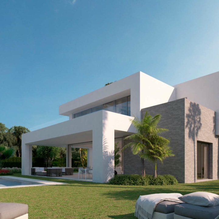 New Modern contemporary 4 bedroom villa in La Finca de La Cala de Mijas, with basement and underground parking Picture