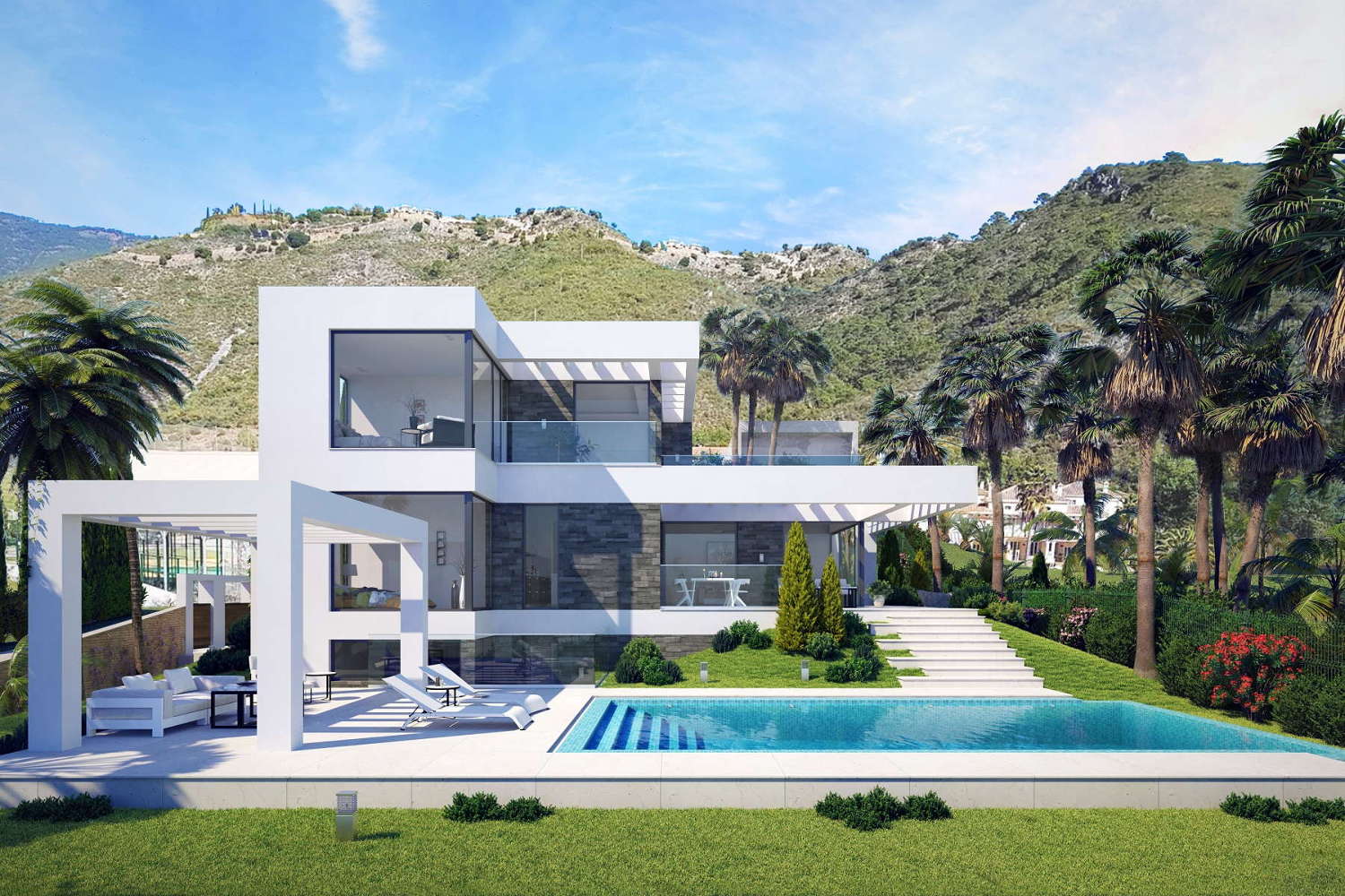 Panoramic sea views new build villa for sale El Mirador del Paraiso