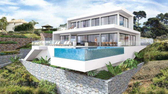 New modern Villa Los Flamingos Golf Resort Benahavis for sale_Realista Quality Properties Marbella