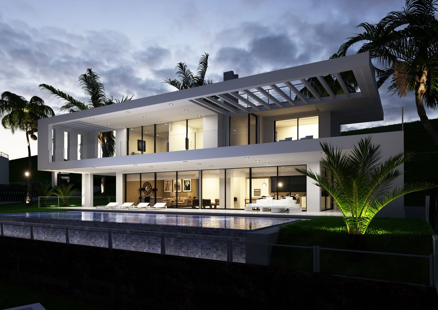 Modern villa in Los Olivos Nueva Andalucia Marbella