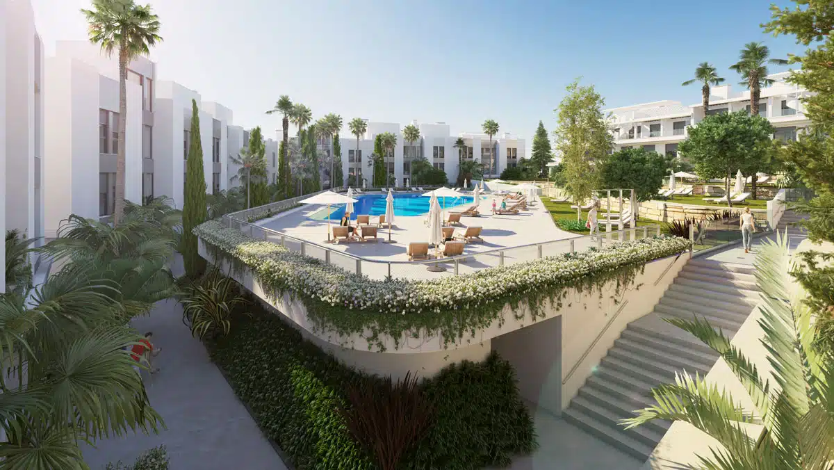 Le Mirage Estepona new 4 bedroom townhouses in Cancelada, Estepona