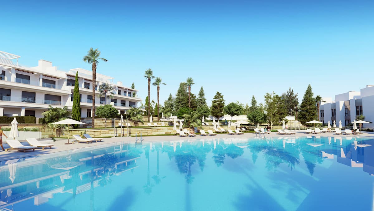 New contemporary townhouse walking distance to shops, close to Los Flamingos Estepona