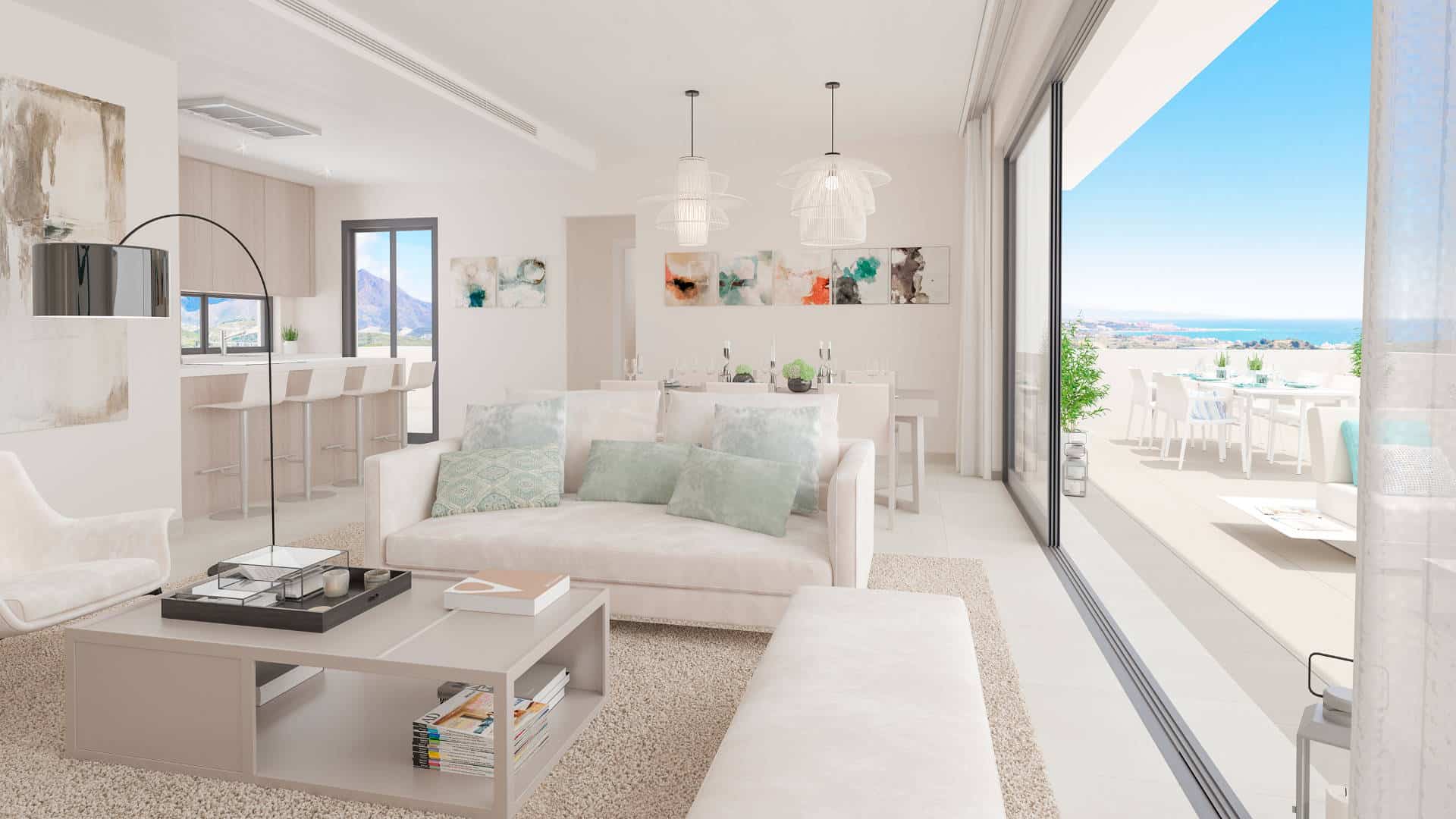 Terrazas de Cortesin Seaviews apartments, penthouses and townhouses Finca Cortesin Casares