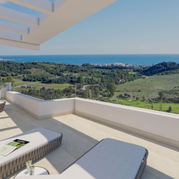 Mirador de Estepona golf a very nice layout 3 bedroom apartment, new and ready for occupation Picture 2