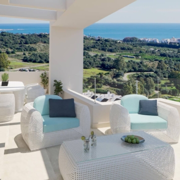 Mirador de Estepona golf a very nice layout 3 bedroom apartment, new and ready for occupation Picture 4
