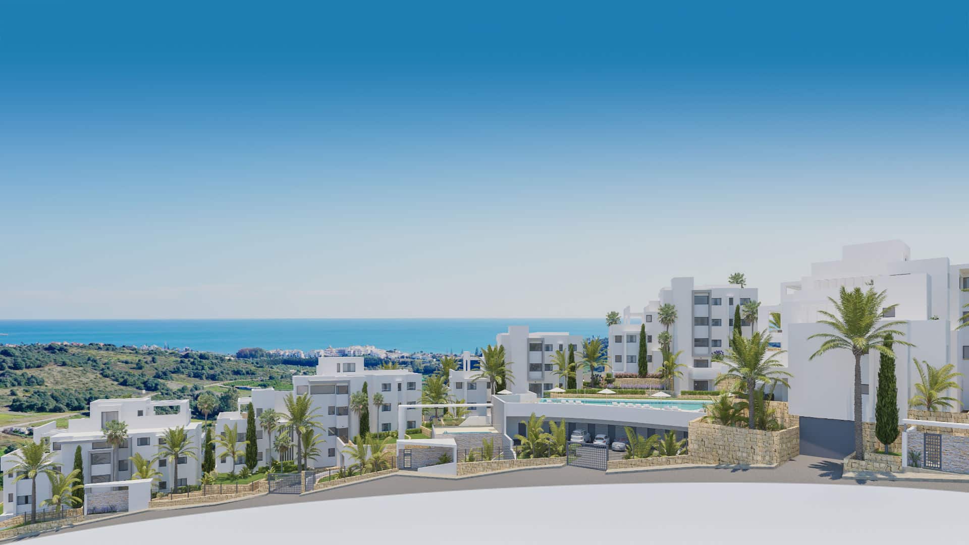 Mirador de Estepona Golf apartments and penthouses